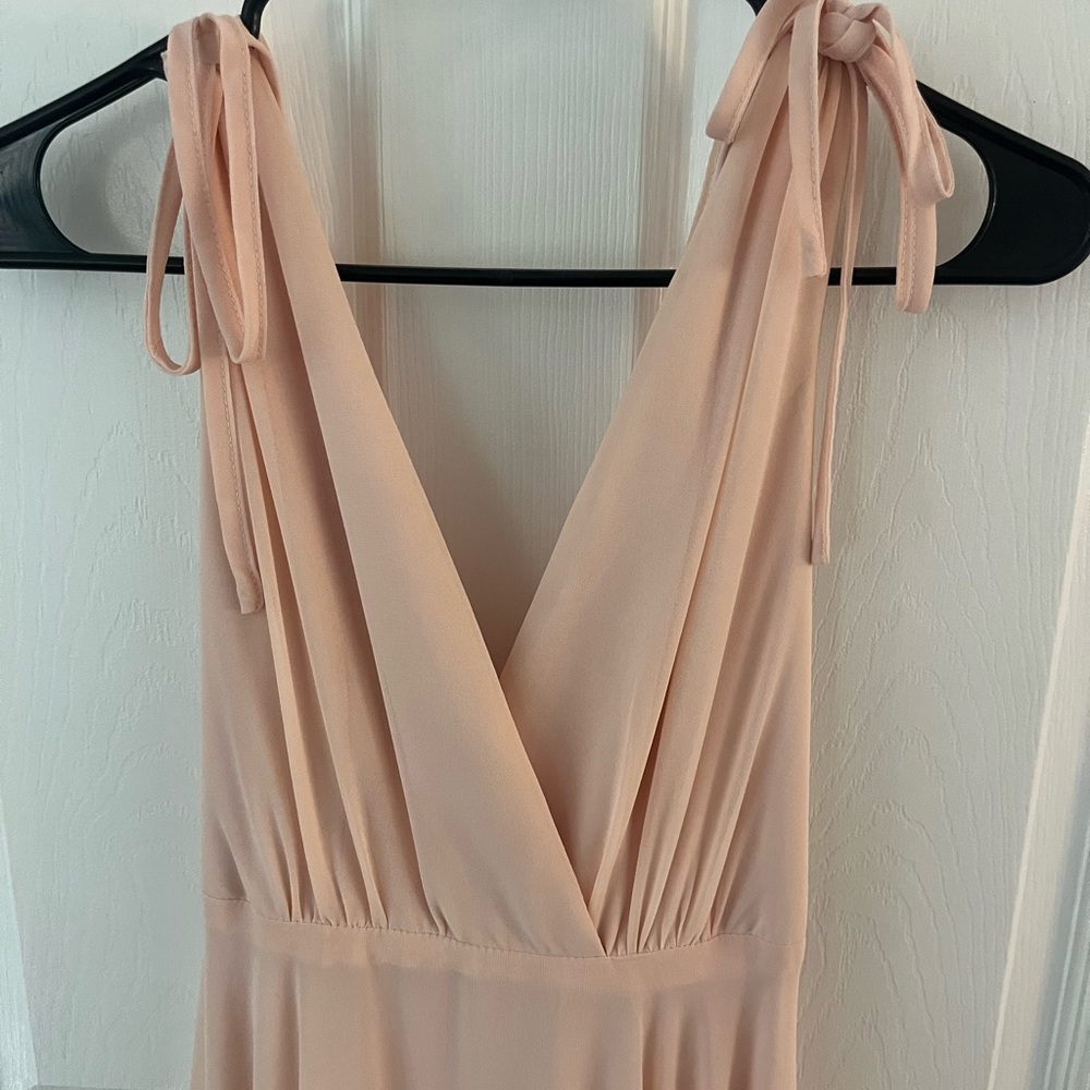 Lulu's Blush Pink Maxi Dress - Picture 2 of 7
